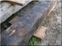 Dismantled beam, 20 x 20 cm