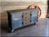 Industrial style cabinet
