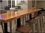 Rustic oak table top