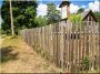 Rustic wooden fences