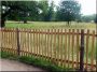 Rustic wooden fences