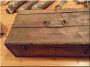 Aufbewahrungsbox für Schreibwaren aus Kupfer