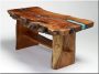 Műgyantás asztalok készítéséhez faanyag