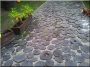 Garden sidewalk