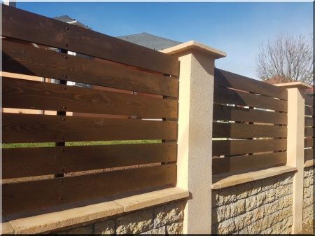 Wide fence element
