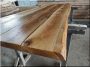 Loft table with pine table top