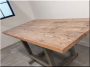 Loft table with pine table top