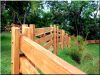 Pine fence plank