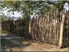 Zulu kerítéselem, 6 - 8 cm