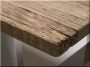 Plateau de table avec planches de pin antique