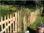 Wooden fence construction