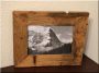 Picture frame made of antique wood
