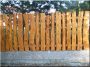 Linden fence plank