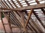 Structures de toit en poutre en bois