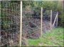Construction of wire mesh fences