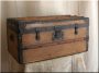 Old wooden crates