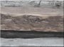 Regal aus antiken Eichenbalken