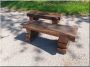  Oak beam bench