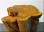 Sanded acacia log