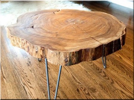Asztal, natúr fa