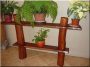 Acacia poles, sanded and debarked 8 - 10 cm