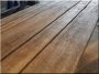 Table top made of antique planks