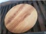 Small round table top made of oak
