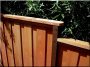 Sawn fir fence plank