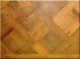 Parquet from antique wood