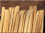 Planches d-acacia pour la construction de clôtures, large