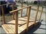 Gartenbrücke aus Holz