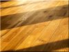 Oak floorboarding 