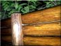 Felezett oszlop akác fából