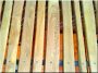 5 - 7 cm acacia fence element with edges