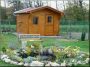 Garden wooden house