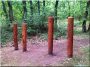 Acacia stake, sanded, 1,5 metres