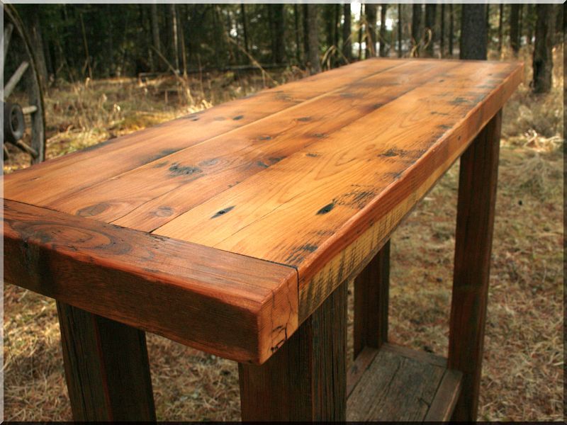 Asztal industrial loft furniture, garden borders ...