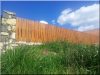 Rusztikus, görbén illesztett kerítés - Rusztikus, görbén illesztett kerítés -