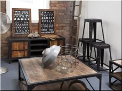 Industrial style furniture