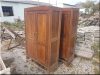 Old walnut cabinet