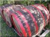 Acacia wine barrels