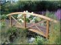 Gartenbrücke aus Holz