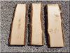 Planed alder planks