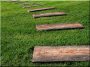  thick planks garden path