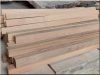 Planed acacia slats