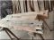 Banc rustique en bois, chêne