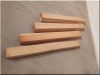 Planed acacia slats