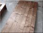 Dessus de table en planche de pin antique