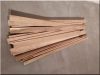 Thin acacia slats