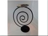 Spiral candle holder